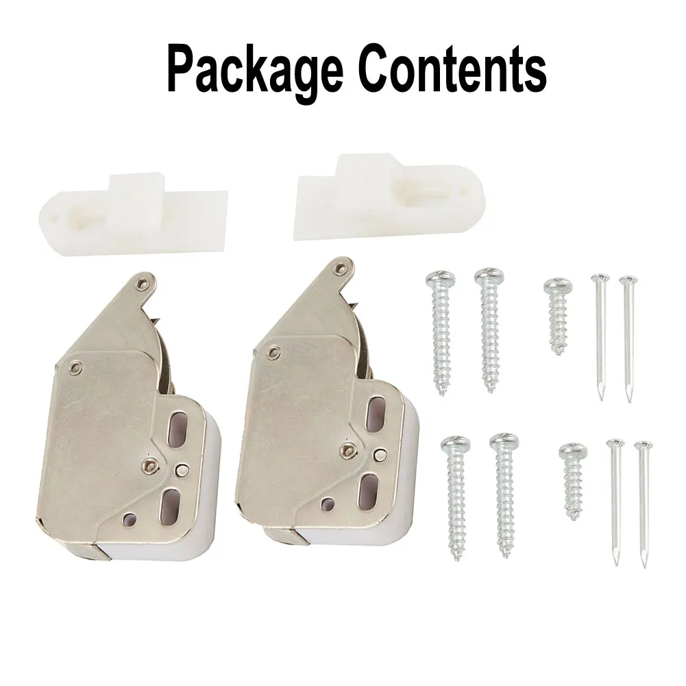 

Durable Hot Sale Newest Reliable Useful Snap Lock SPRING SPRING Cold Rolled Steel + Nylon Door Cabinet Latch Lock