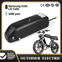 original hailong electric bicycle 48v 36v 20ah 30ah polly dp 9 40a bms 18650 battery 500w 750w 1000w lithium ion battery