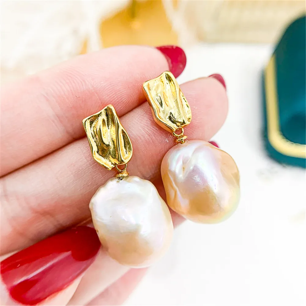 

HOT Pearl Earrings Mountings, Earrings Findings Settings Jewelry Parts Fittings Drop Earrings Accessories
