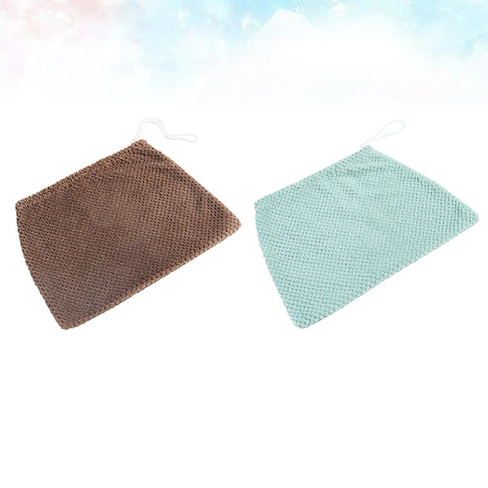 

2 PCS Broom Cover Microfiber Mop Head Household Cleaning Tool Home Slippers Refill Broom Replacement Cloth Home Cleaning Tool