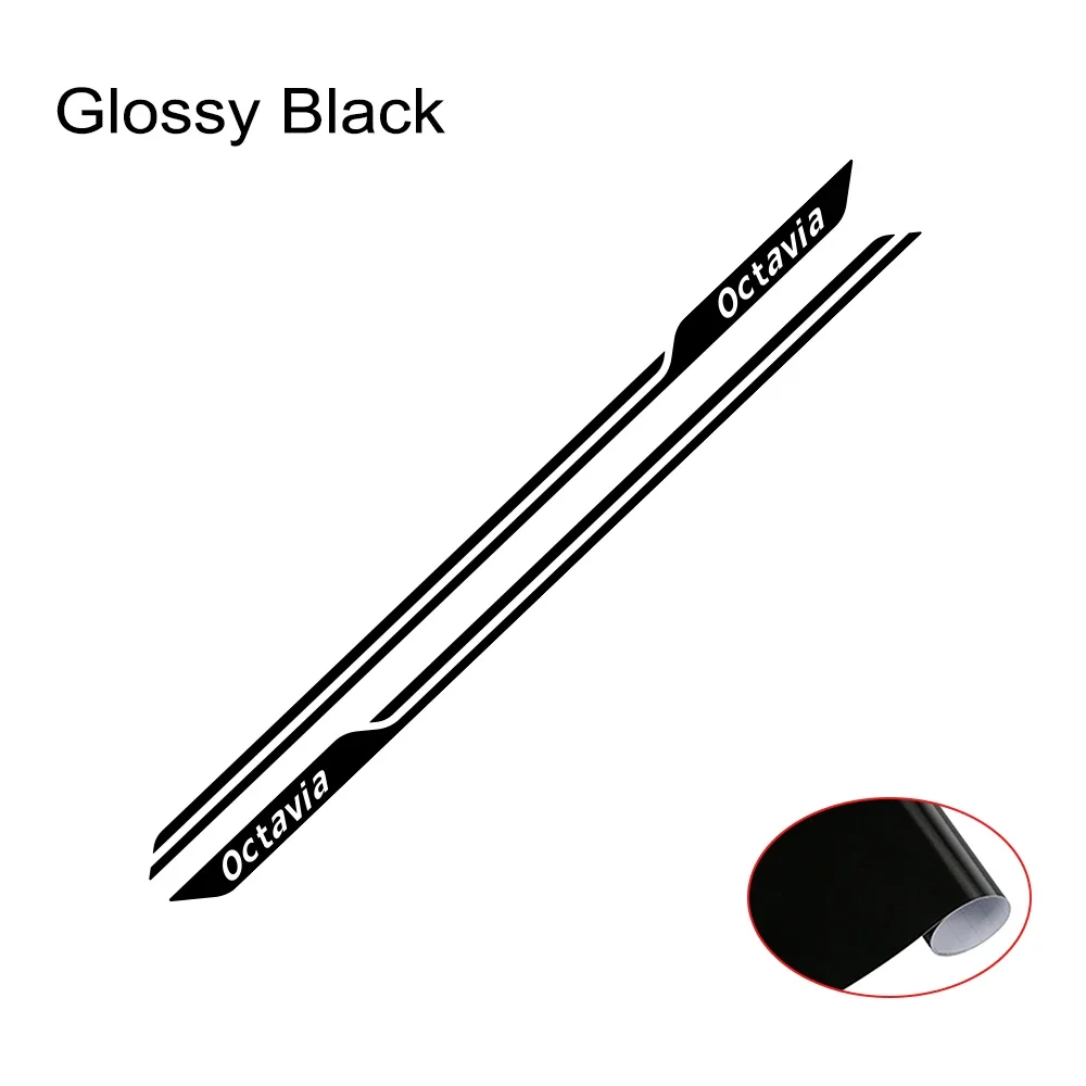 

Наклейка На Боковую Дверь Автомобиля Skoda Octavia A5 A7 2 3 Combi VRS MK2 MK3 MK4 A8 A4 Tour RS, Виниловая, Для Автотюнинга