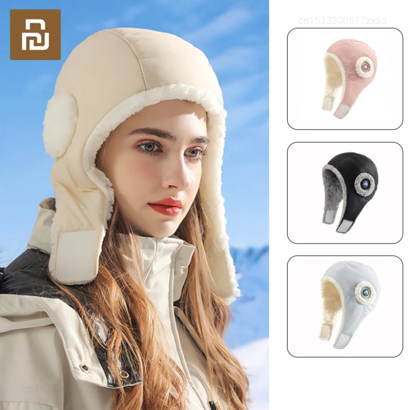 

Youpin Autumn And Winter Men's and Women's Outdoor Warm Lei Feng Cap Riding Ear Protection Cap Cold-proof Pullover Windproof Cap