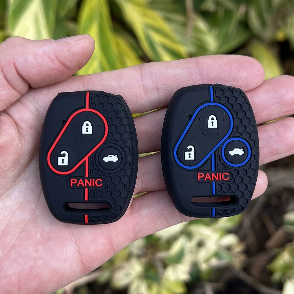 Силиконовый чехол для автомобильного ключа Honda Accord CIVIC CR-V Element Insight Pilot Crosstour RidgeCR-Z 4