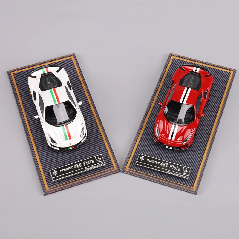 

U2 1:64 488 Pista Novitec полимерная модель автомобиля Limited edition 399