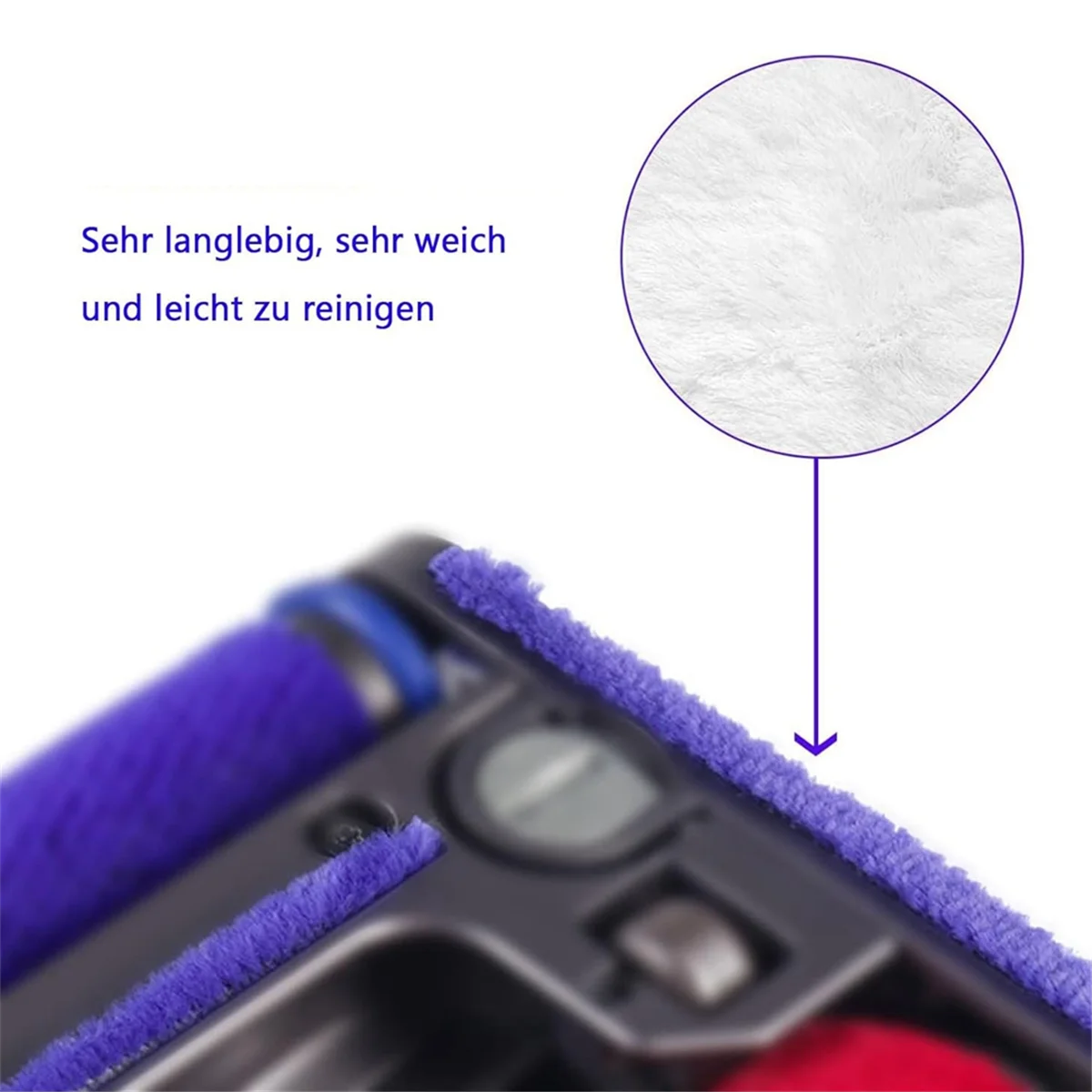 Аксессуары для пылесоса Dyson V6 V7 V8 V10 V11 V15 мягкие плюшевые полосы детали замены