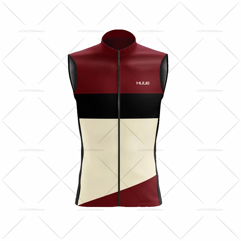 

2022 New Bicycle Gilet Sleeveless Jersey HUUB Cycling Vest Windproof mountain Bike shirt MTB clothing Chaleco Ciclismo Maillot