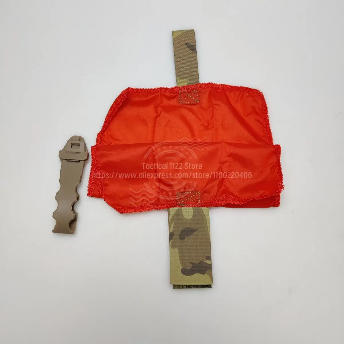 Фото Тактическая лента-индикатор смерти CS Rapid Extraction Molle для командных игр на выживание, индикаторные полосы для павших игроков №2