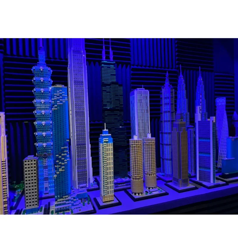 Строечный строительный блок модель 800 детали конструктор для мальчиков день