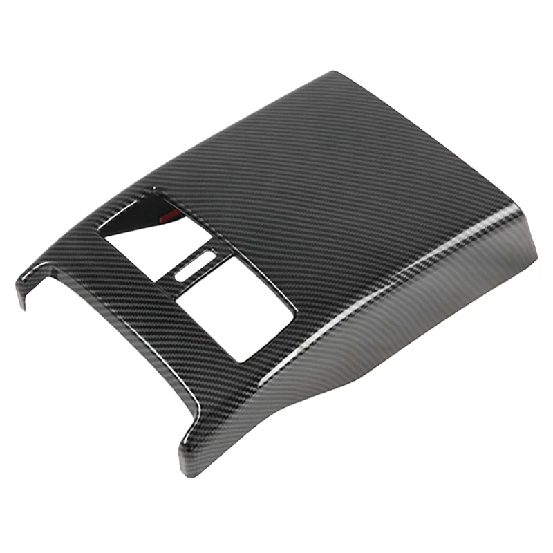 

Carbon Fiber Rear Armrest Air Condition Vent Outlet Frame Cover Trim for Mazda CX-30 CX30 2020 Car Styling