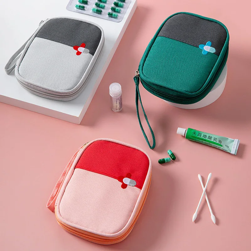 

Medicine First Aid Kit Bandages Storage Bag for Travel Camping Emergency First Aid Bag Organizer Survival Pills Case Medical Kit