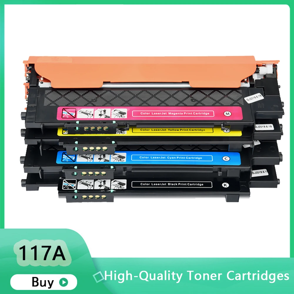 W2060A W2070A W2080A W2090A Toner Cartridge for HP 116A 117A 118A 119A Color 150a 150w 150nw MFP 178nw 179fnw Without Chip