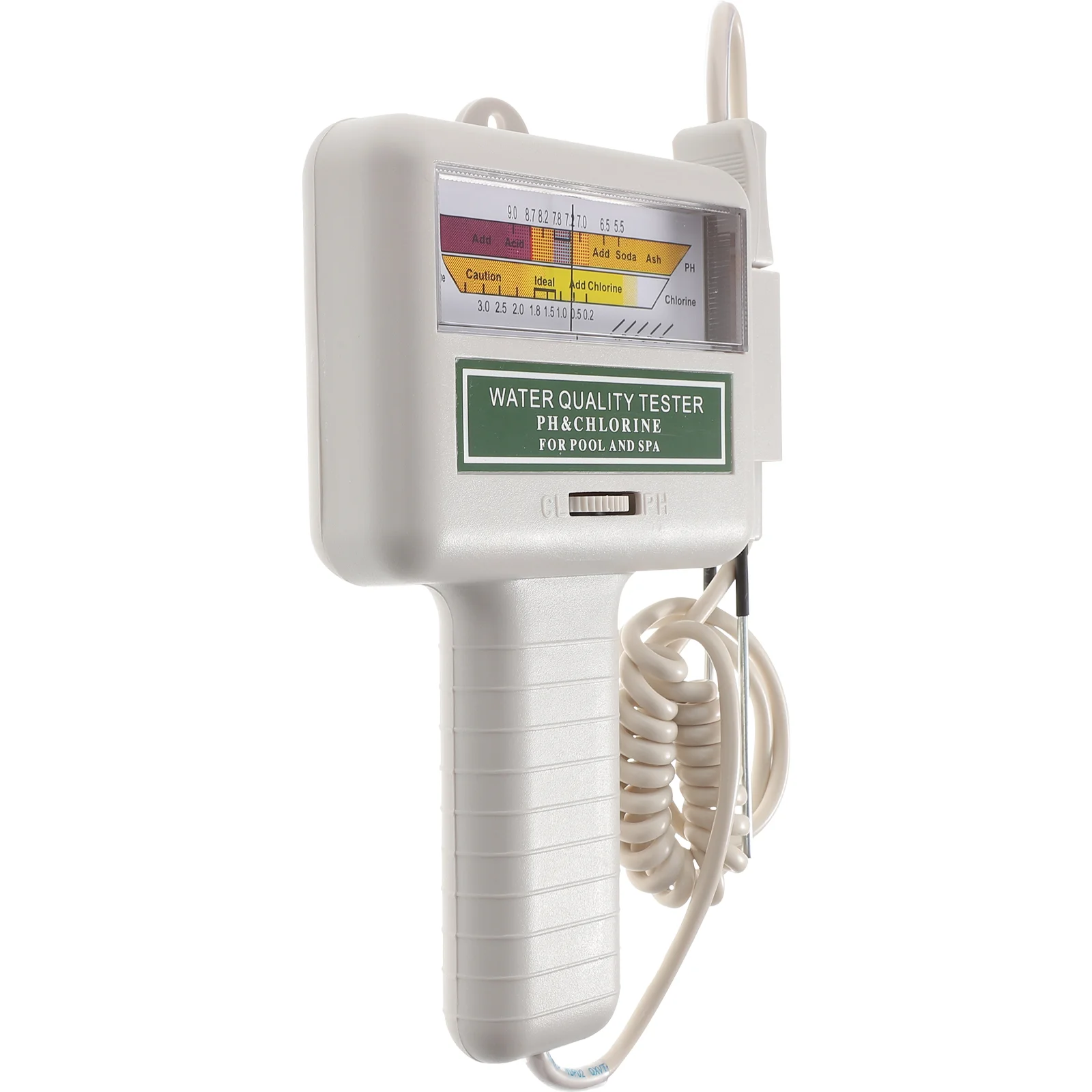 

Swimming Pool Water Quality Tester PH/CL2 Chlorine Tester (Grey)