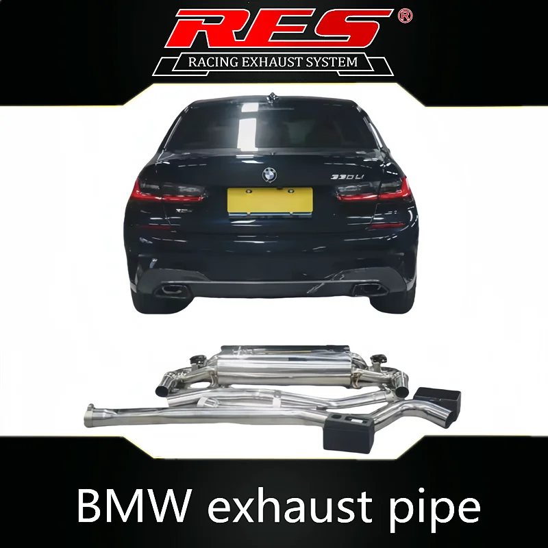 Автомобильная система выхлопных газов из нержавеющей стали для BMW СЕРИИ 3 325i 330 G20