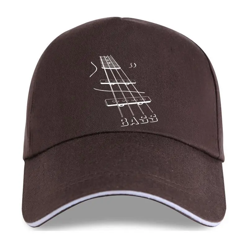 

Бас-гитара для мужчин, бейсболка 2021, Модная хлопковая одежда с круглым вырезом, подарок на день рождения