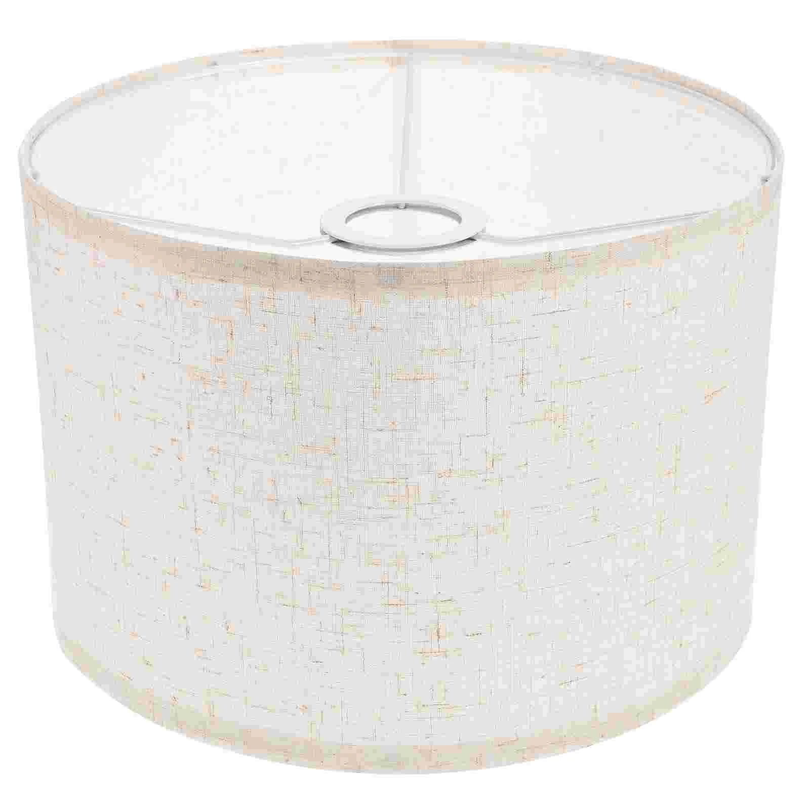 

Shade Lamp Lampshade Light Shades Cloth Floor Table Drum Fabric Ceiling Desk Lampshades Clip Bedsidechandelier Wall Pendantbell