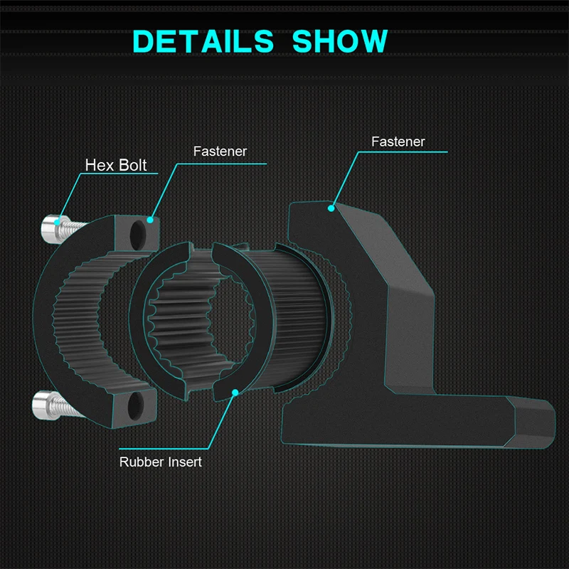 22-33 мм кронштейн для прожектора мотоцикла светодиодные зажимы фар зажим трубки