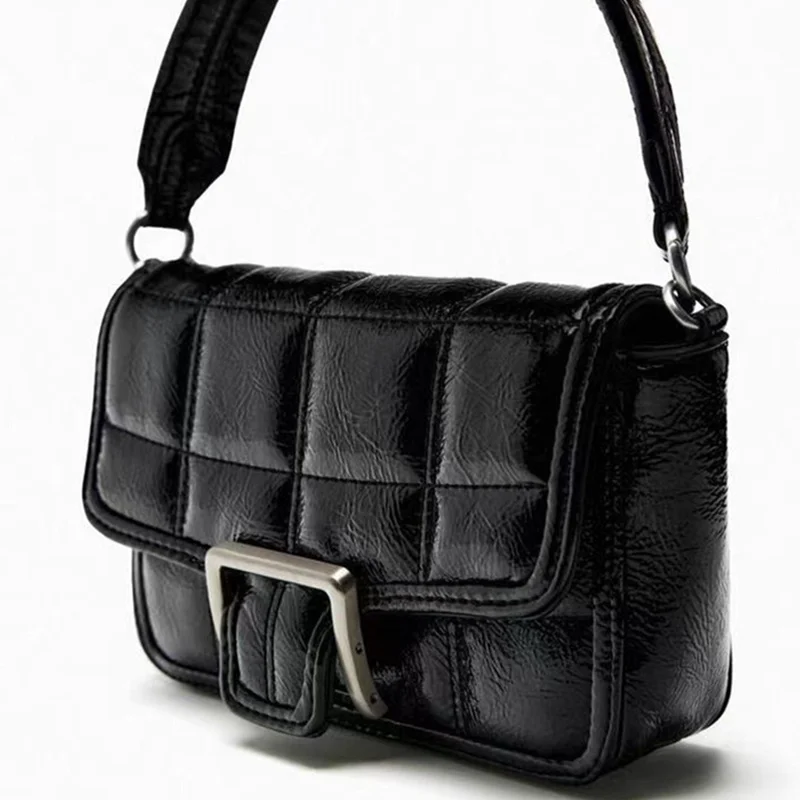 

Новая женская клетчатая стеганая маленькая сумка-конверт для женщин 2023 брендовая дизайнерская женская сумка на плечо сумка через плечо с цепочкой женская сумка