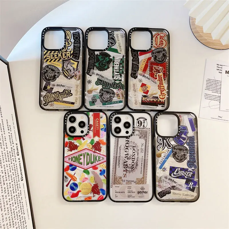 

Fashion Ticket Academy Magic MagSafe Acrylic Phone Case Cover for IPhone 11 12 13 14 Pro Max Case for IPhone 14 Pro Max