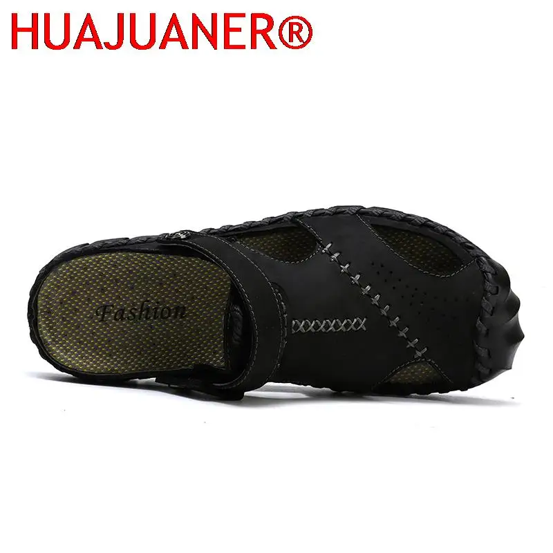 Новые мужские сандалии высокого качества большие размеры 38-48 летние