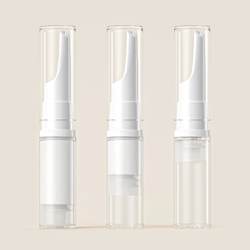 Пустая дорожная Косметическая прессованная Вакуумная бутылка для лосьона и