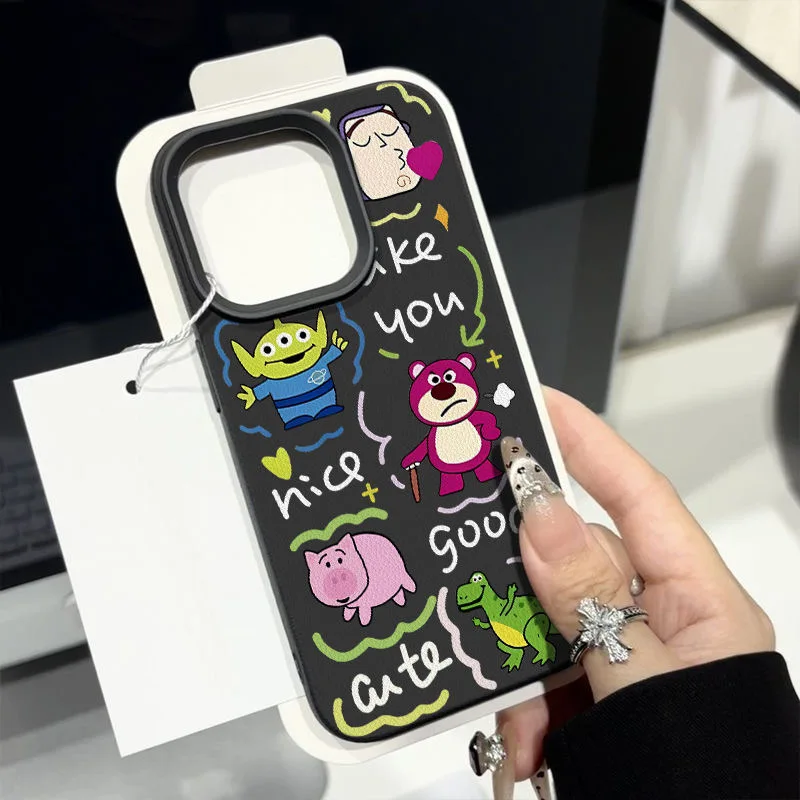 Модный амортизирующий чехол для телефона из искусственной кожи IPhone 16 Plus 15 14 13 12 11