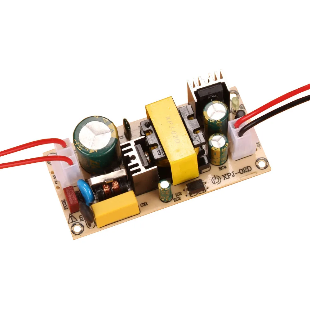 

DC 12V 3A/24V 1.5A Switching Power Supply Module AC-DC Power Supply Board Short Circuit Overload Over Temperature Protection