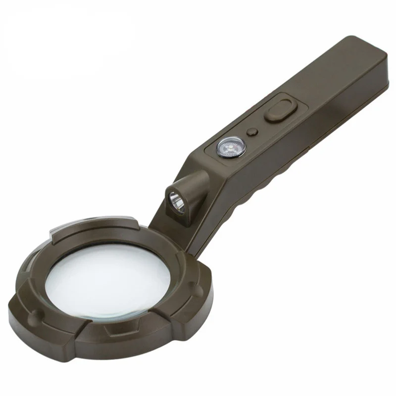 Lighting Magnifier 6 Light Read Seniors Aid Loupe Jewelry Re