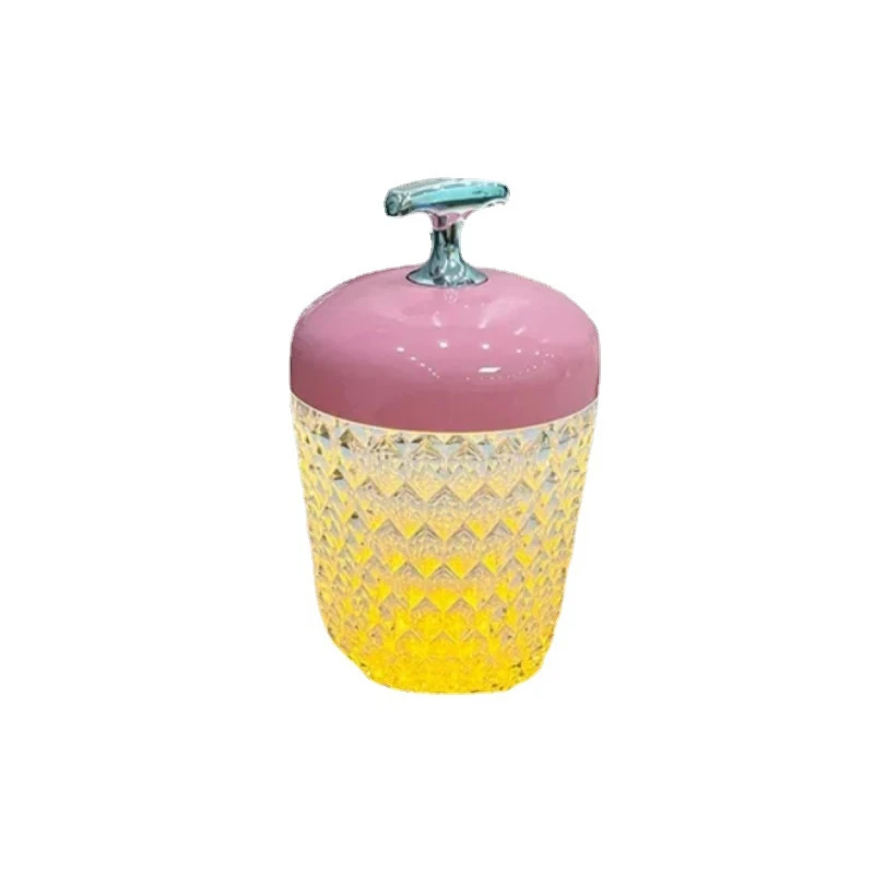 Роскошная хрустальная лампа для прикроватного столика в виде макарон