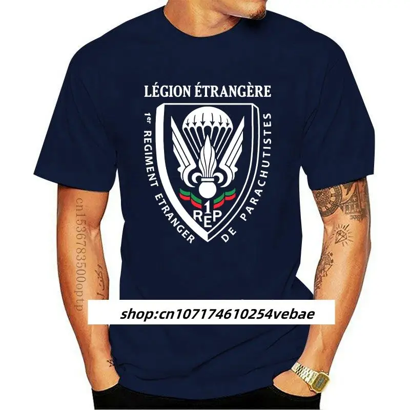 Купи New Legion Etrangere Paratrooper French Foreign Regiment T-Shirt Legio Patria Nostra Gift Funny Tee Shirt за 427 рублей в магазине AliExpress