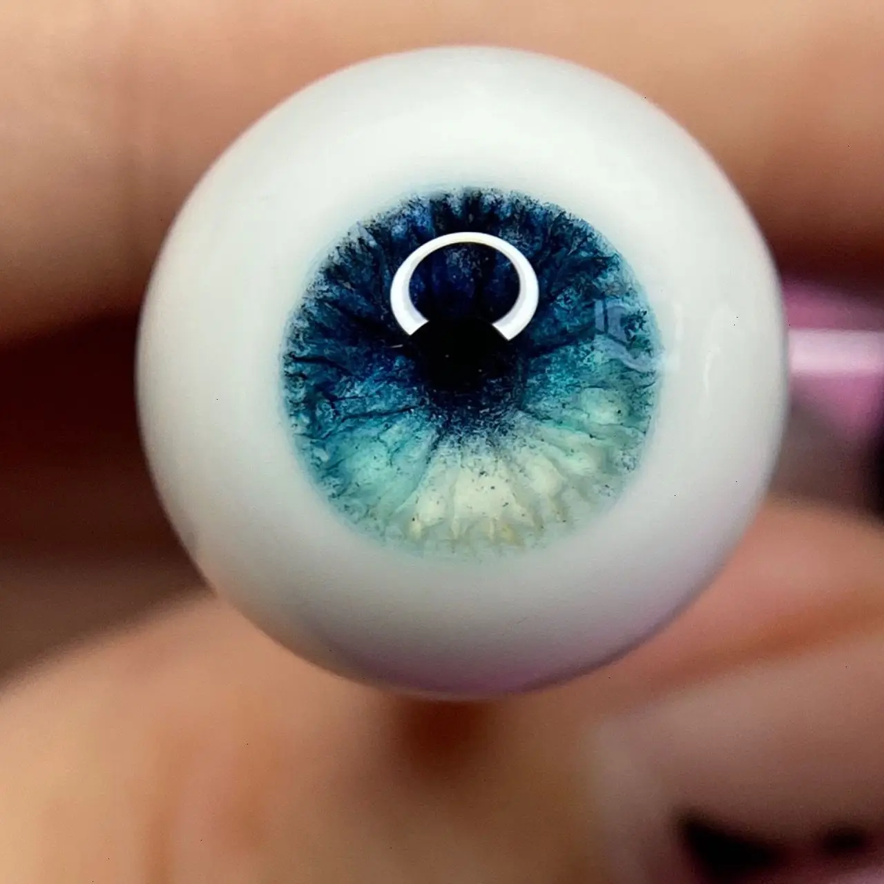 

Глаза кукольные гипсовые прозрачные желтые, 12/14/16 мм, для шарнирных кукол 1/3 1/4 1/6