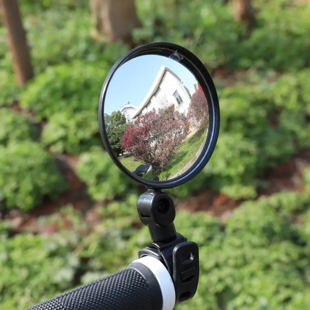 

Универсальное Выпуклое широкоугольное зеркало заднего вида на руль велосипеда мотоцикла, Велосипедное Зеркало заднего вида с поворотом на...