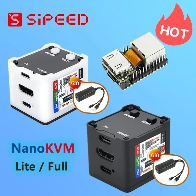 Фото AeroPartsSipeed NanoKVM Full NanoKVM Lite: Мини-сервер для удаленного управления и обслуживания с HDMI, совместимый с Raspberry Pi и Lichee Nano KVM №2
