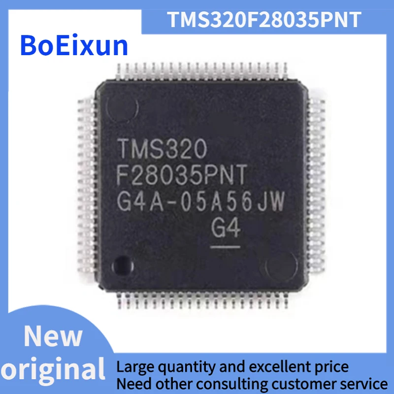 

100% New Original TMS320F28035PNT LQFP-80 32-bit Microcontroller MCU Chip