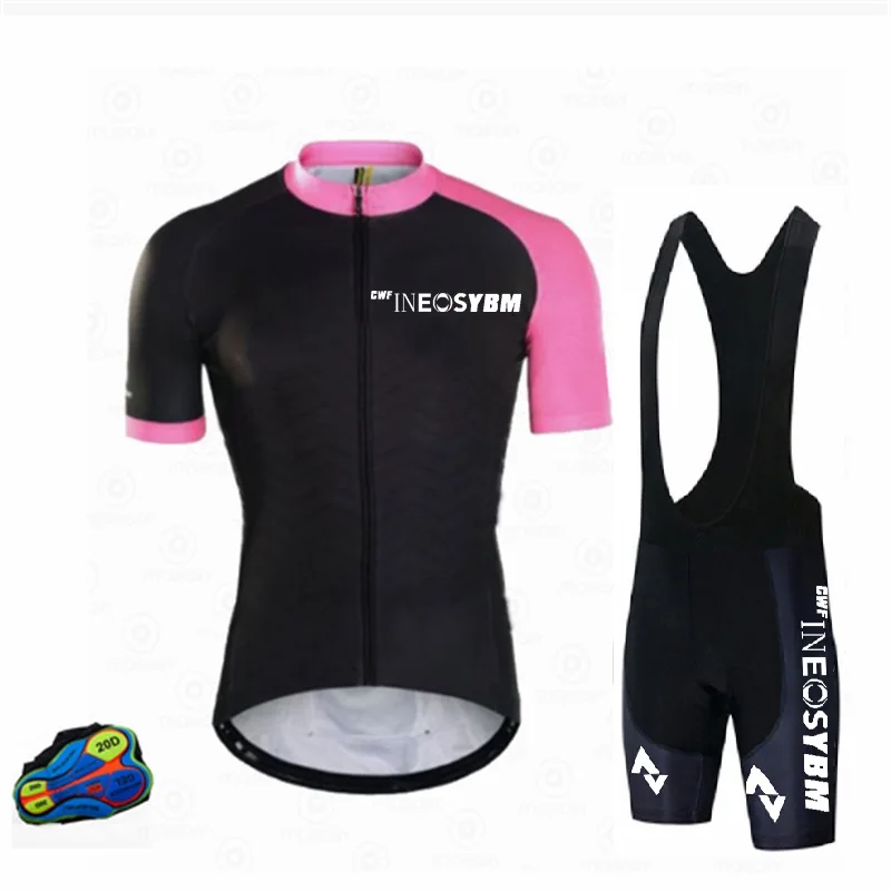 

20D Bib Set MTB Uniform Bike Clothing 2022 Cycling Jersey Quick Dry Bicycle Wear Clothes Mens