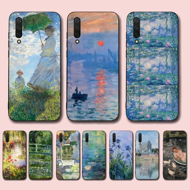 

Claude Monet Phone Case for Xiaomi mi 5 6 8 9 10 lite pro SE Mix 2s 3 F1 Max2 3