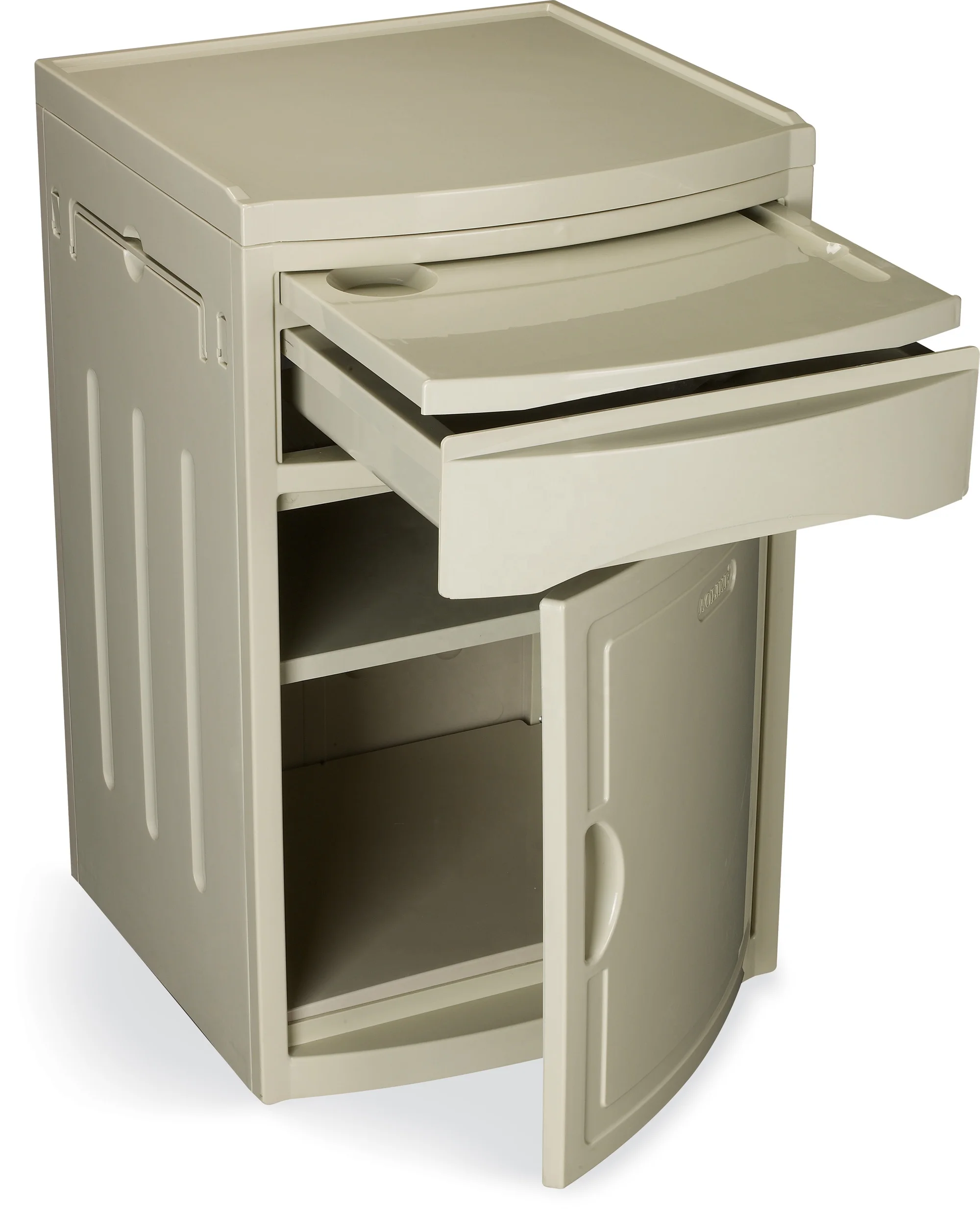 

ABS material Bedside Hospital Cabinet