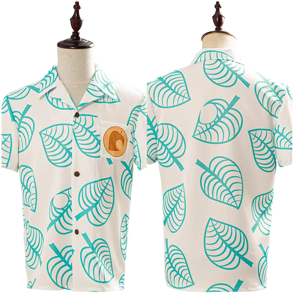 

Game Animal Cos Crossing Tom Nook Shirt Cosplay Costume