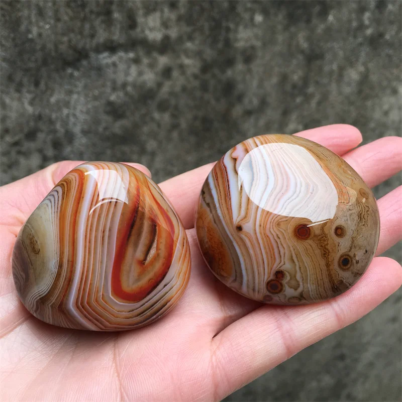 

2 штуки, натуральный сардоникс, шелковый агат, камни для аквариума