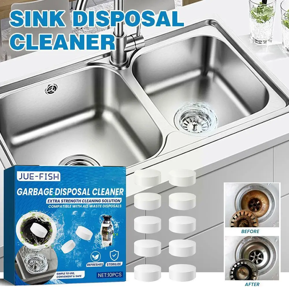 

Kitchen Pipe Dredging Tablets Cleaning Stains Powerful Effervescent Kitchen Cleaner Toilet Deodorizer Home Accessories Tabl G5L1