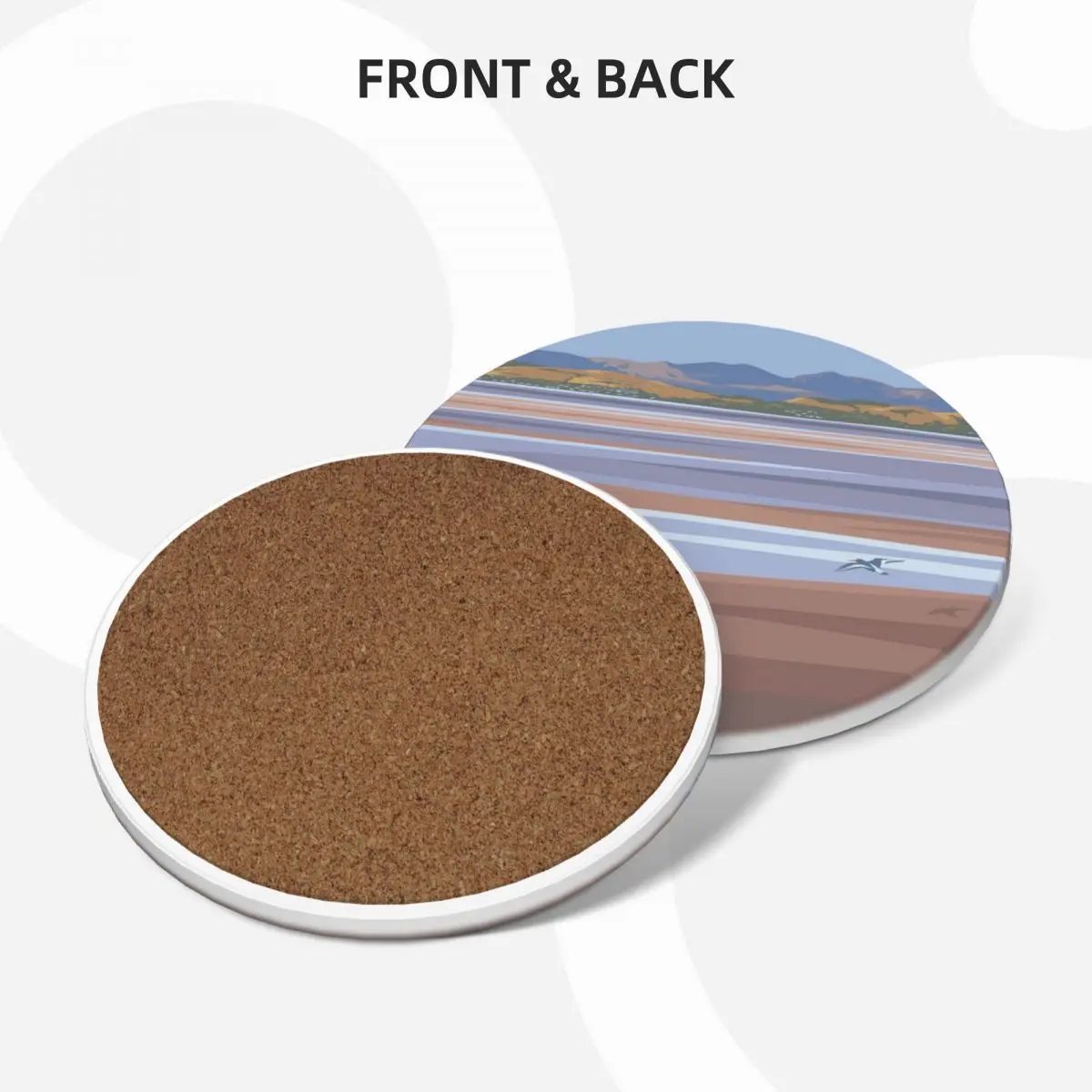 Керамические подставки Morecambe Bay (набор из 4) чашка для чая милый набор подставок