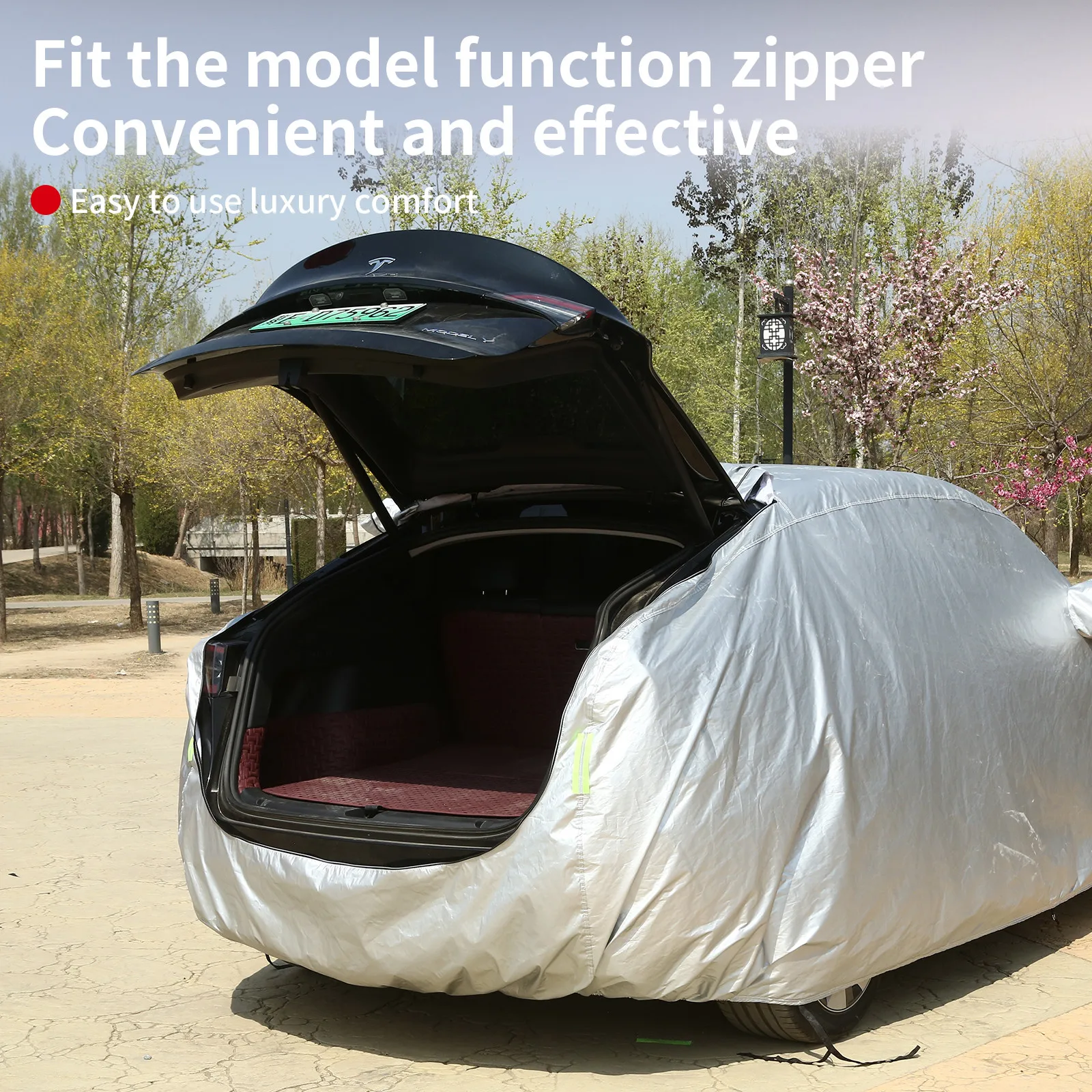 Чехол для автомобиля Tesla Modle 3 полноразмерный чехол защиты от УФ-лучей пыли дождя