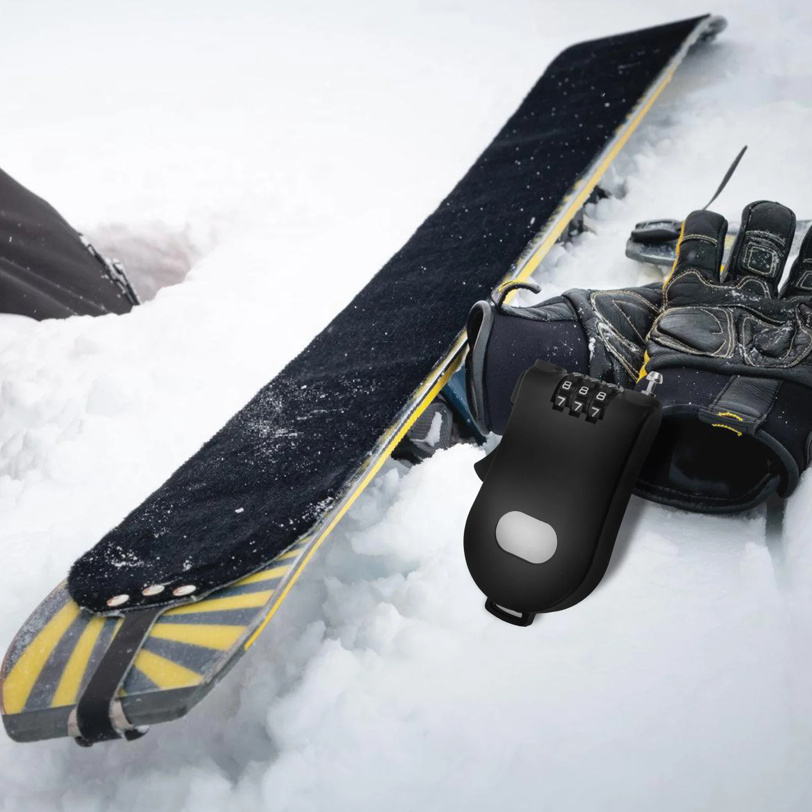 Замок безопасности для сноуборда лыжное снаряжение сноубордические