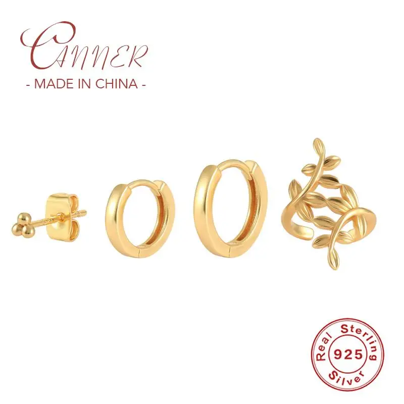 

Женские серьги-гвоздики из серебра 925 пробы, 4 шт./компл.