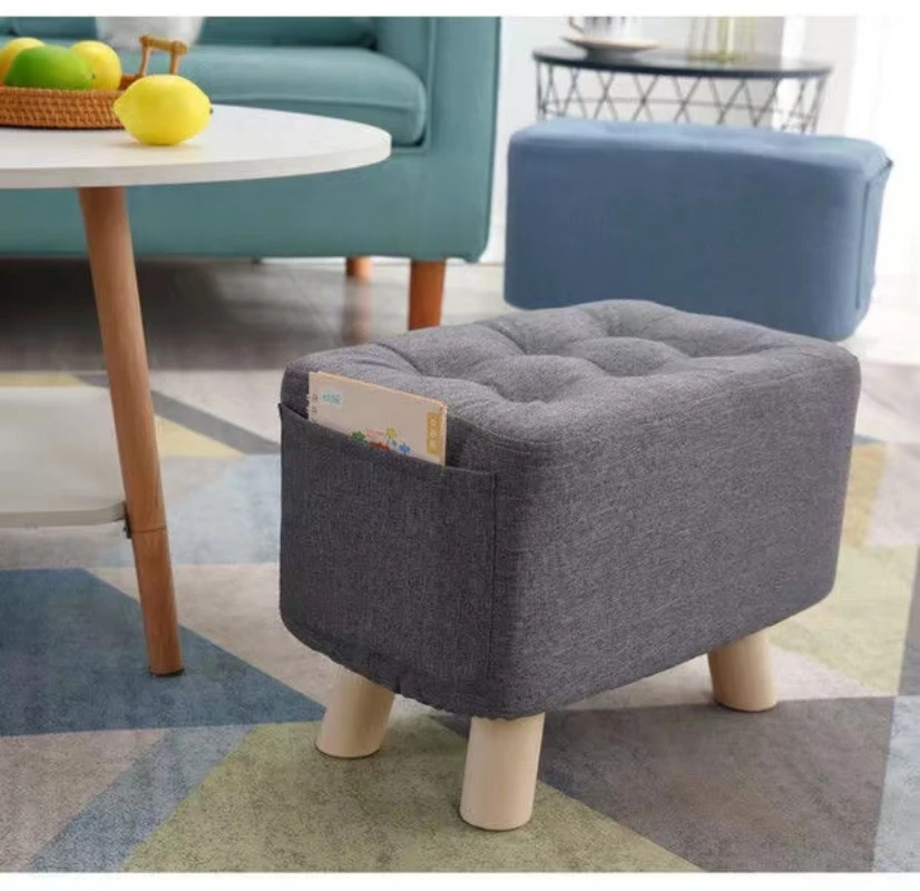 

Small bench home low stool, sofa in front of the living room door, stool small chair