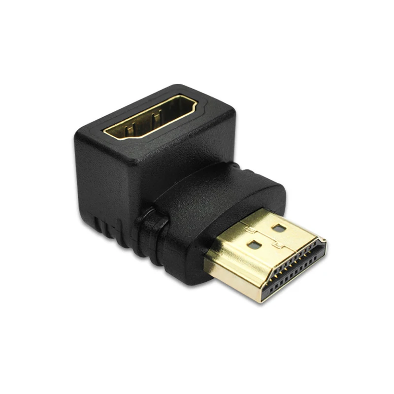 

HDMI-compatible Adapter 270 90 Degree Male To Female Cable Converter HDMI-compatible Extender for HDTV HDMI-compatible Connector