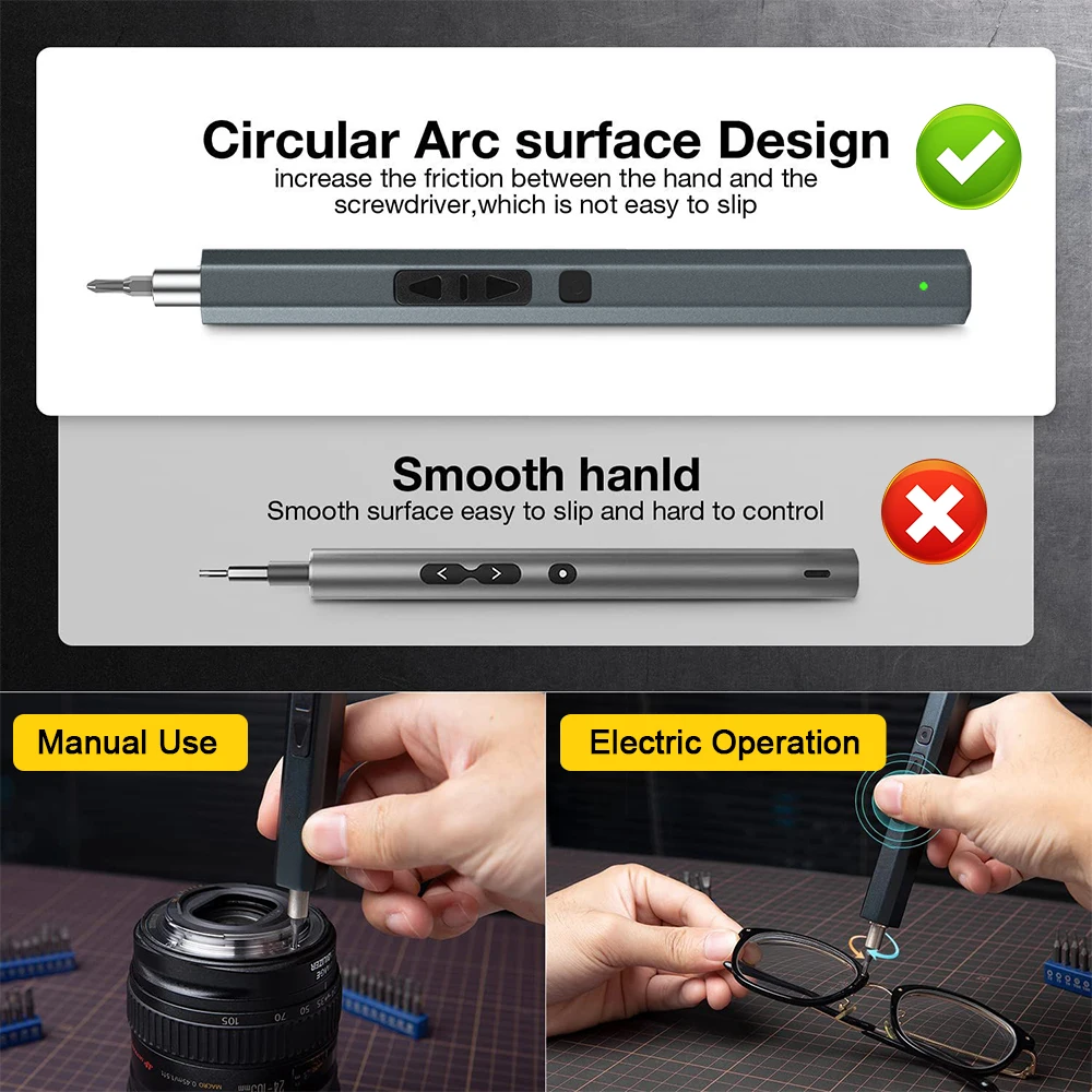 Электрическая отвертка 66 в 1 набор беспроводных отверток с 64 магнитными