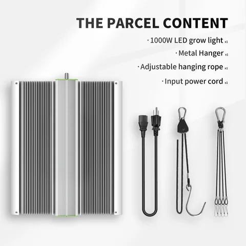 BESTVA Full Spectrum LED Grow Light 1000 Вт