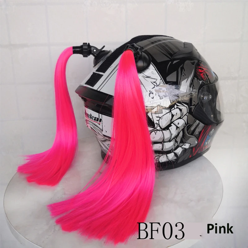 Модные детские косички для мотоциклетного шлема сделай сам 2 шт./компл. женские