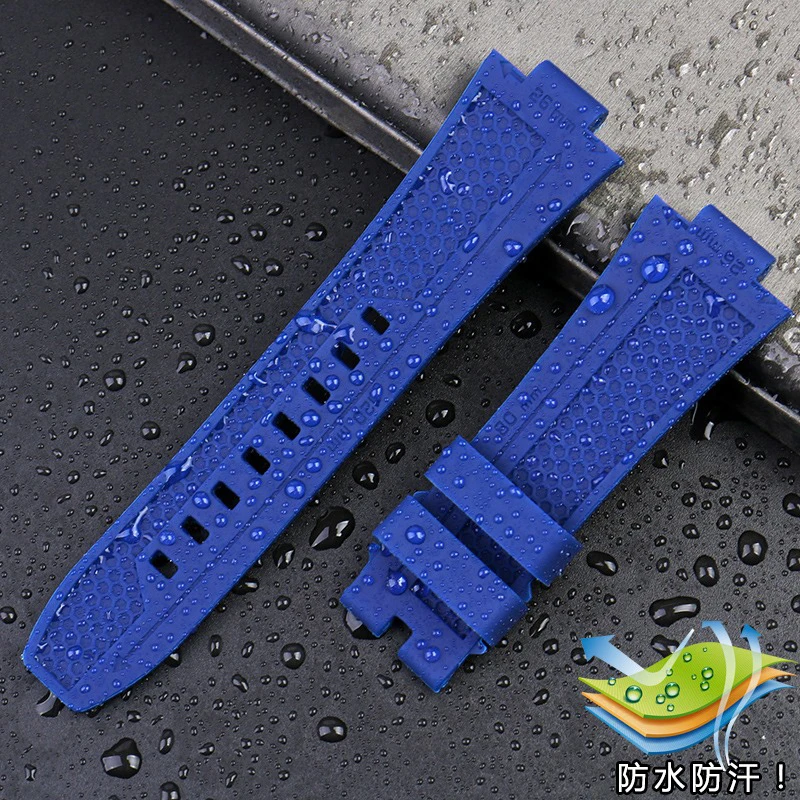 rubber strap For Tissot PRX Super Player T137.407/410 series waterproof men's sports  silicone watch band accessories