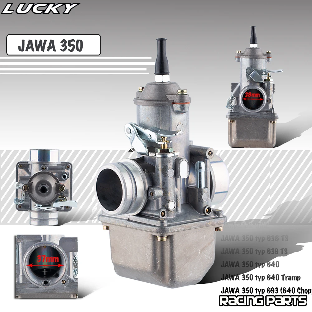 Карбюратор JAWA 350 28 мм для мотоцикла JAWA350 TS тип 638 639 640 693 измельчитель 12 В